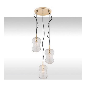 Argon 1464 - Chandelier on a string CADIZ 3xE27/15W/230V