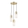 Argon 1466 - Chandelier on a string BURGOS 3xE27/15W/230V brass