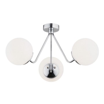 Argon 1477 - Surface-mounted chandelier TOMAR 3xE27/15W/230V shiny chrome