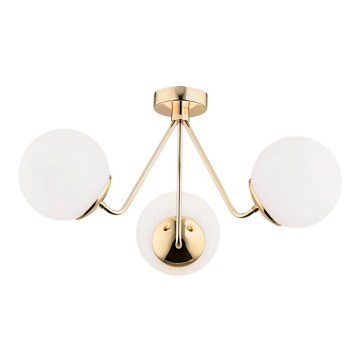Argon 1481 - Surface-mounted chandelier TOMAR 3xE27/15W/230V brass