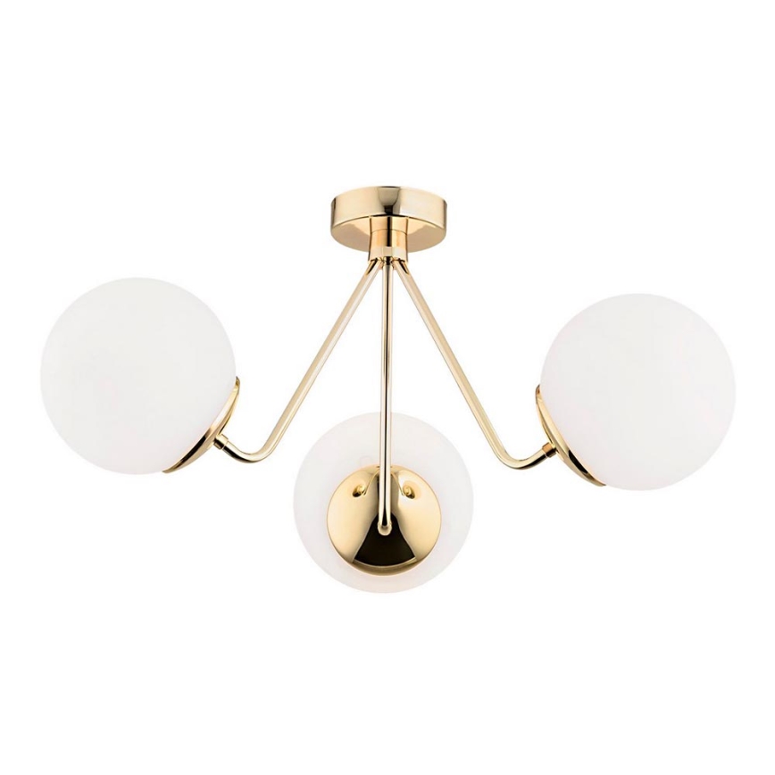 Argon 1481 - Surface-mounted chandelier TOMAR 3xE27/15W/230V brass