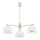 Argon 1488 - Chandelier on a pole MARBELLA 3xE27/15W/230V brass