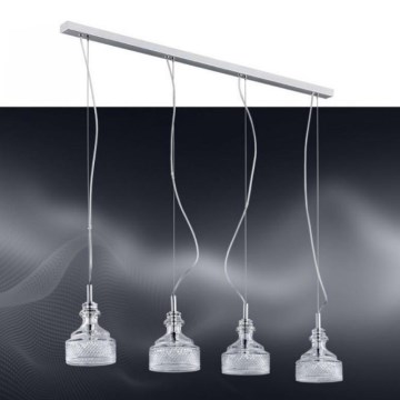 Argon 1650 - LED Chandelier on a string TULUZA 4xLED/5W/230V