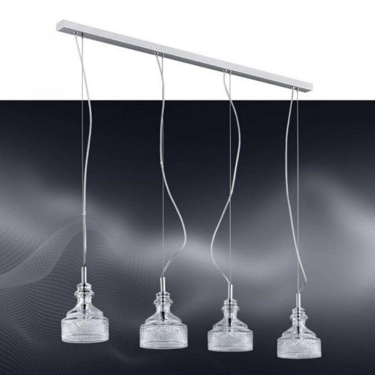 Argon 1650 - LED Chandelier on a string TULUZA 4xLED/5W/230V