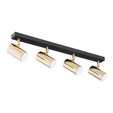 Argon 1688 - Spotlight LAGOS 4xGU10/5W/230V brass/black