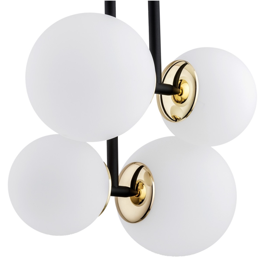 Argon 1739 - Chandelier on a pole MORITZ 4xE27/15W/230V
