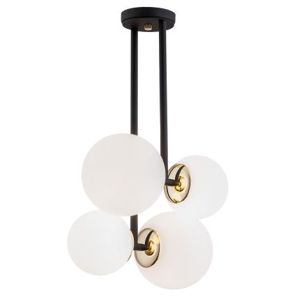 Argon 1739 - Chandelier on a pole MORITZ 4xE27/15W/230V