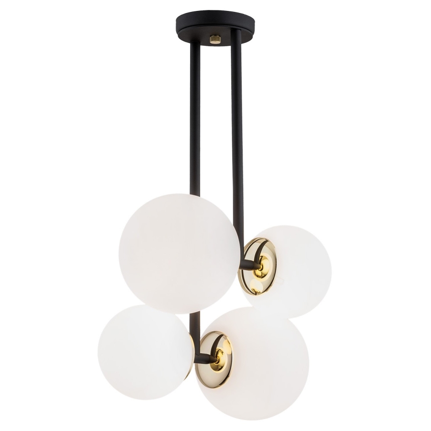 Argon 1739 - Chandelier on a pole MORITZ 4xE27/15W/230V