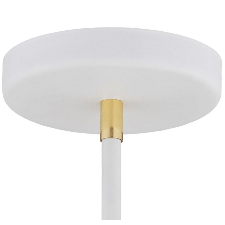 Argon 1773 - Chandelier on a pole AVALONE 4xE27/15W/230V white/gold