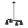 Argon 1774 - Chandelier on a pole AVALONE 4xE27/15W/230V black/gold