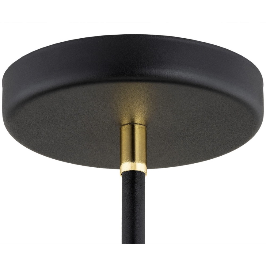 Argon 1774 - Chandelier on a pole AVALONE 4xE27/15W/230V black/gold