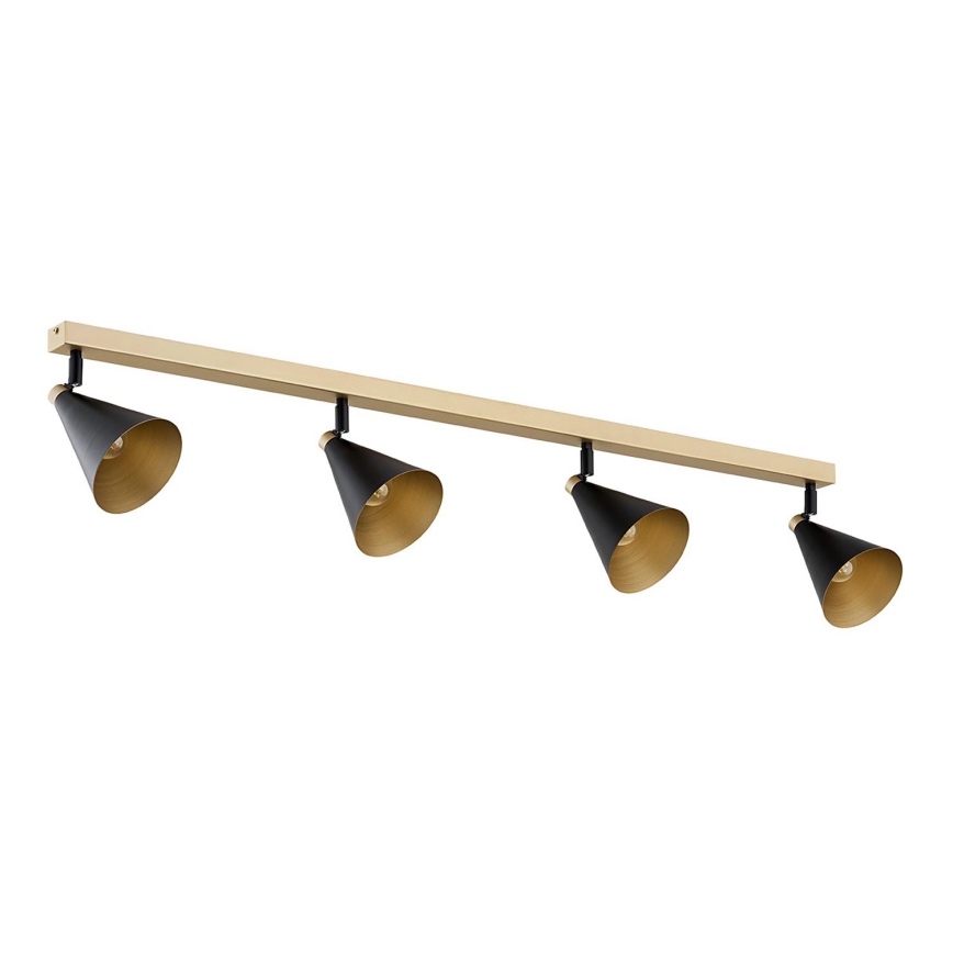 Argon 1805 - Spotlight LUCINDA 4xE14/7W/230V black/gold