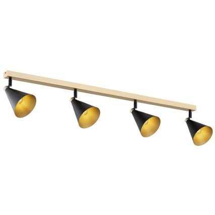 Argon 1805 - Spotlight LUCINDA 4xE14/7W/230V black/gold