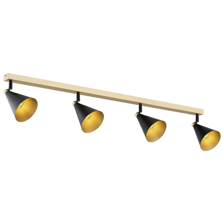 Argon 1805 - Spotlight LUCINDA 4xE14/7W/230V black/gold