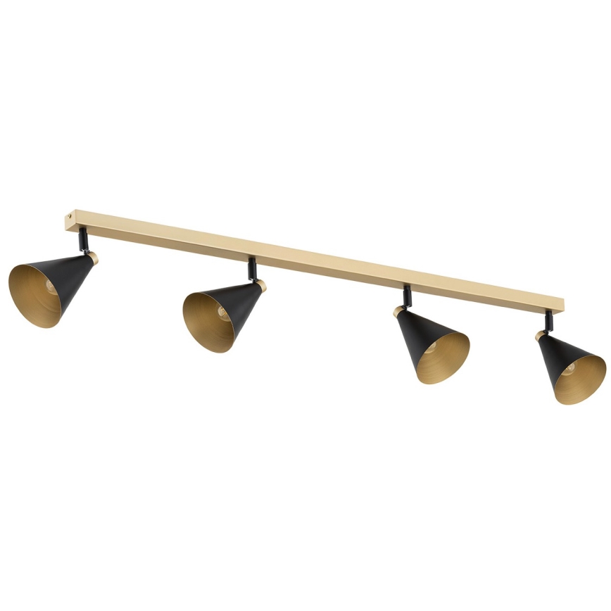 Argon 1805 - Spotlight LUCINDA 4xE14/7W/230V black/gold