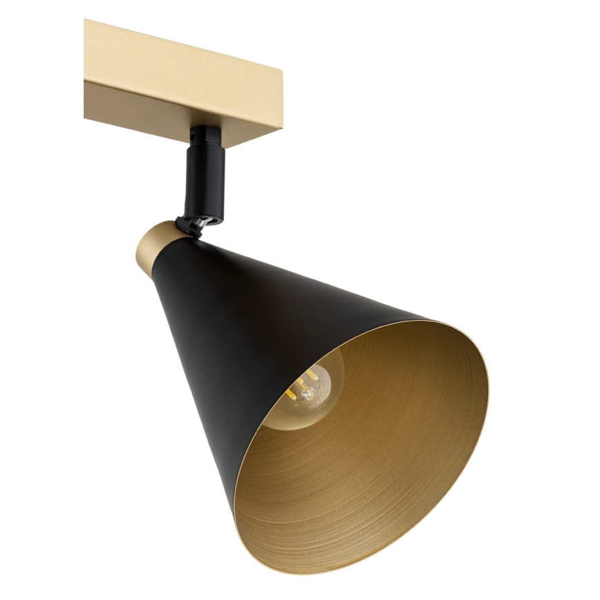 Argon 1805 - Spotlight LUCINDA 4xE14/7W/230V black/gold
