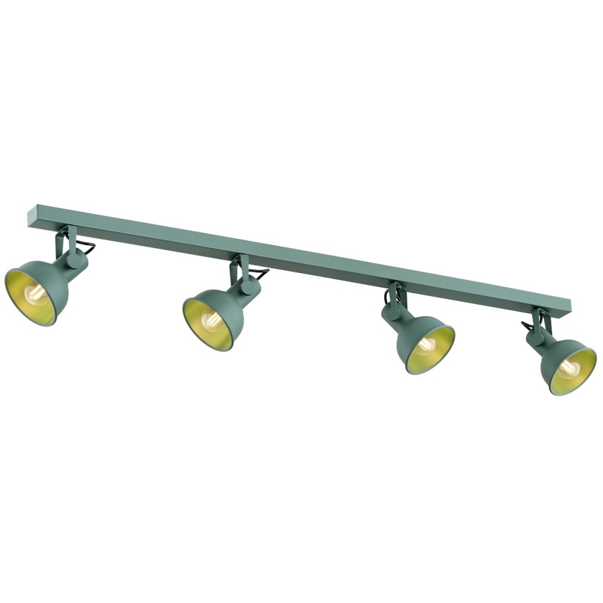 Argon 1819 - Spotlight LENORA 4xE14/7W/230V green