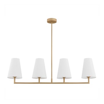 Argon 1828 - Chandelier on a pole SAFIANO 4xE27/15W/230V gold