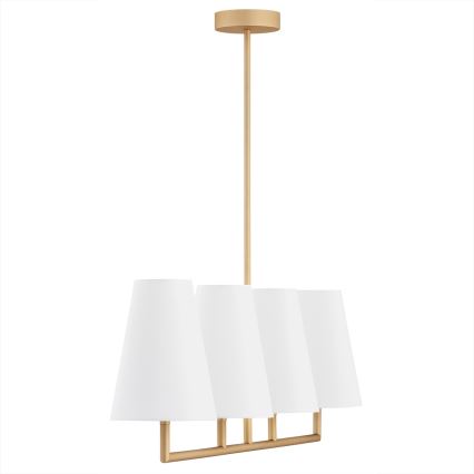 Argon 1828 - Chandelier on a pole SAFIANO 4xE27/15W/230V gold