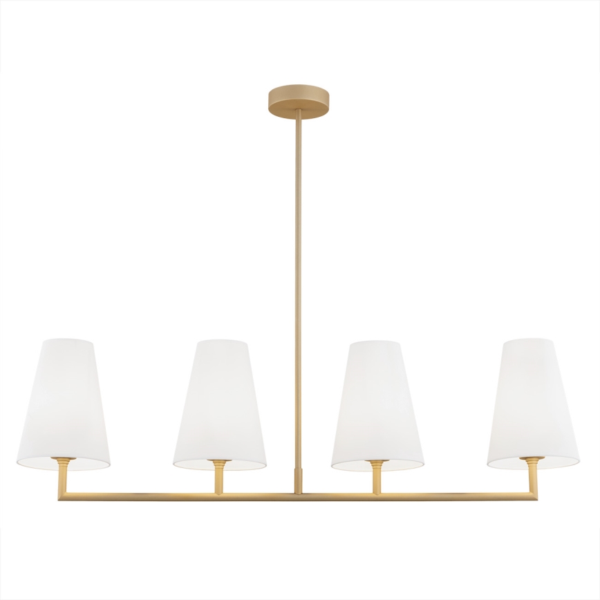 Argon 1828 - Chandelier on a pole SAFIANO 4xE27/15W/230V gold