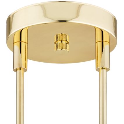 Argon 1840 - Chandelier on a pole ABSOS 4xE14/7W/230V alabaster gold