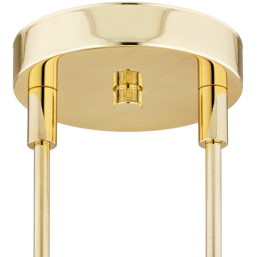 Argon 1840 - Chandelier on a pole ABSOS 4xE14/7W/230V alabaster gold