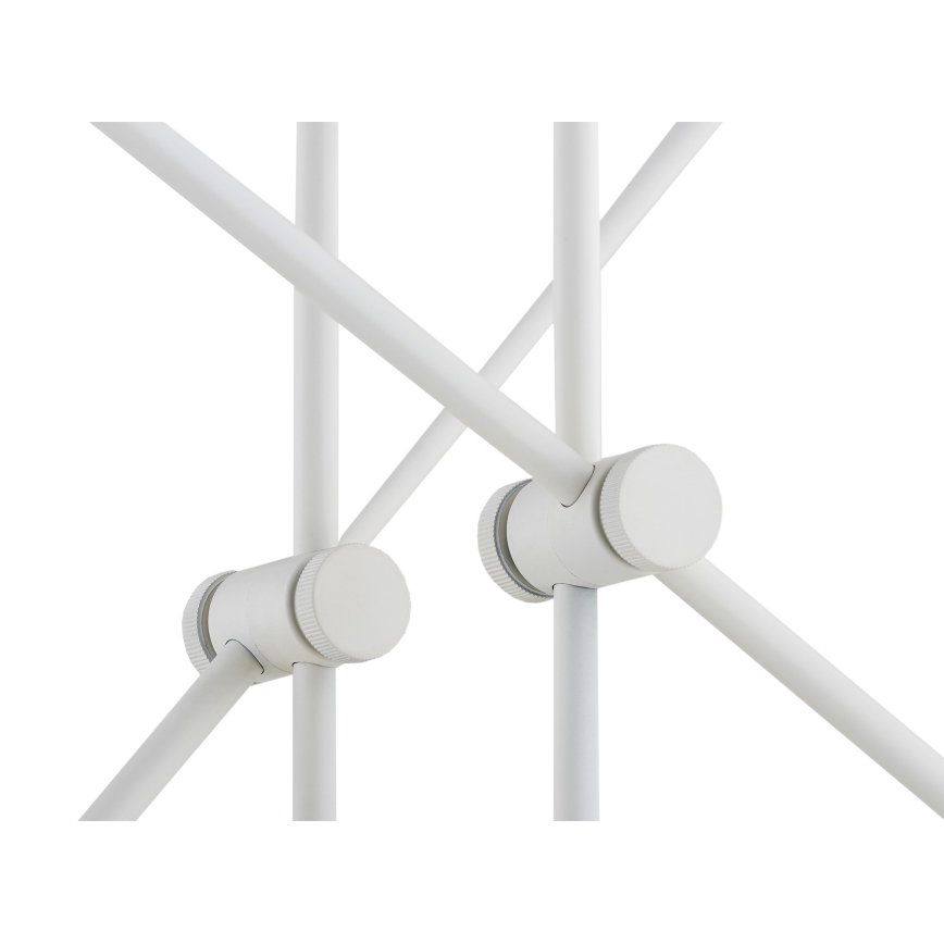 Argon 1841 - Chandelier on a pole ABSOS 4xE14/7W/230V alabaster white
