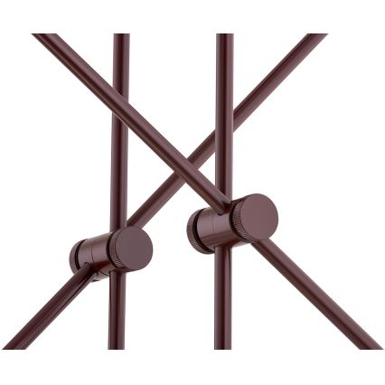 Argon 1842 - Chandelier on a pole ABSOS 4xE14/7W/230V alabaster brown