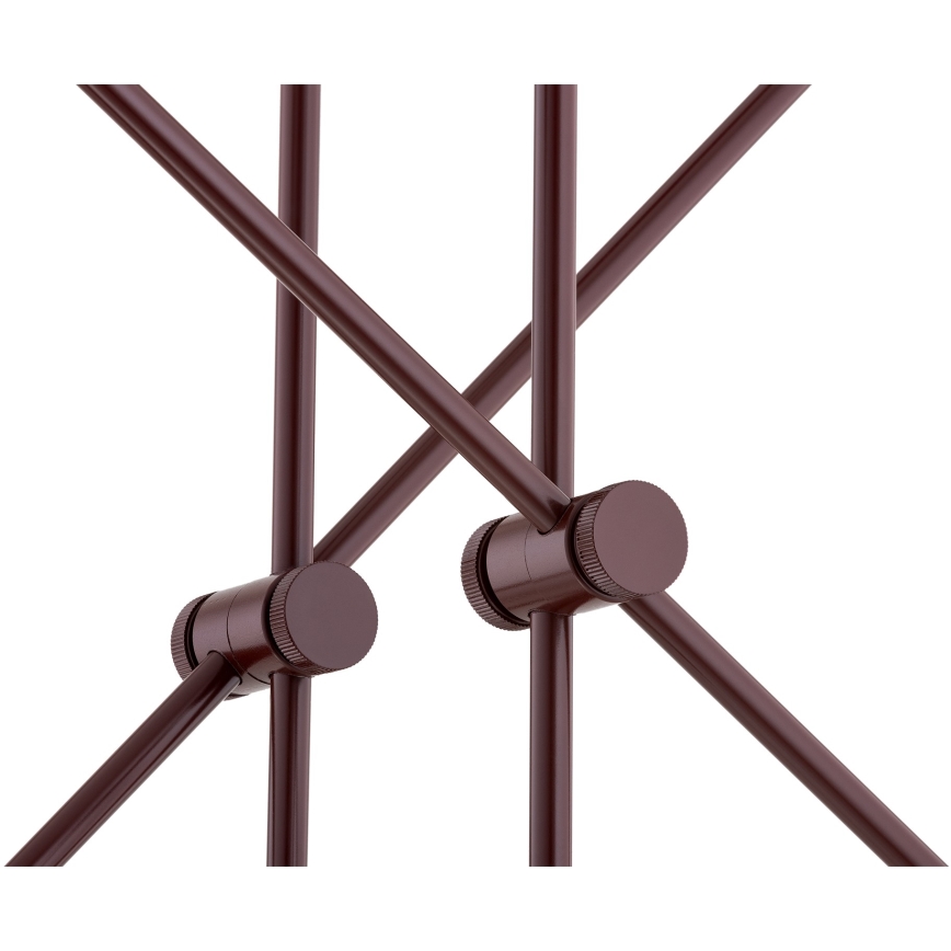 Argon 1842 - Chandelier on a pole ABSOS 4xE14/7W/230V alabaster brown