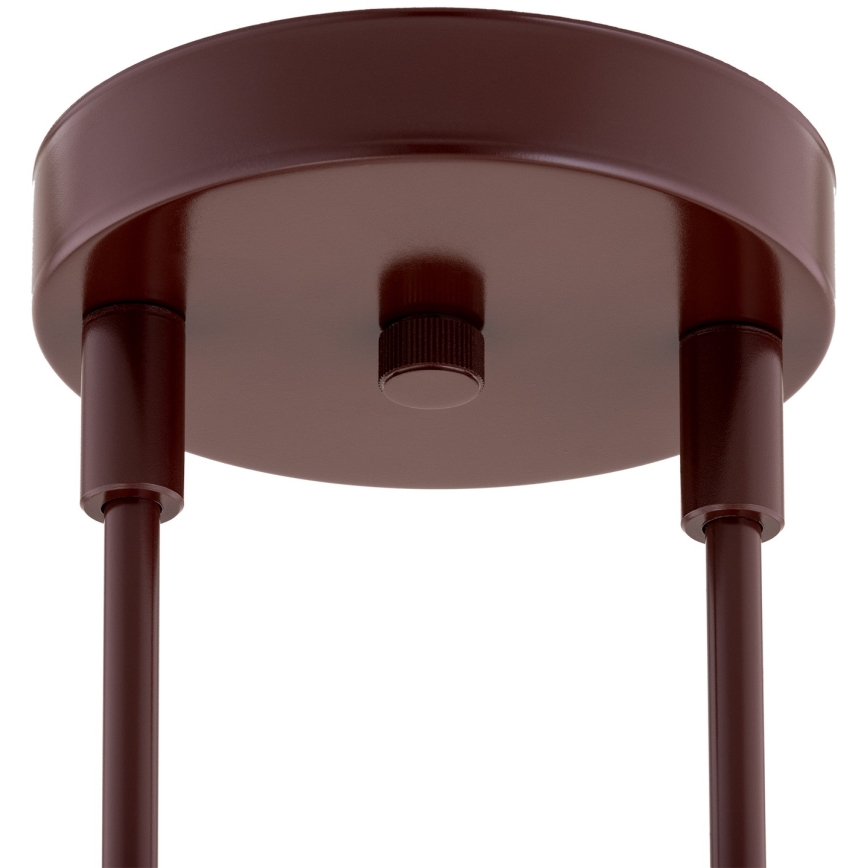 Argon 1842 - Chandelier on a pole ABSOS 4xE14/7W/230V alabaster brown