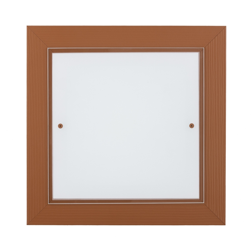 Argon 1867 - TABOR Ceiling Light 4xE27/15W/230V 42x42 cm Terracotta