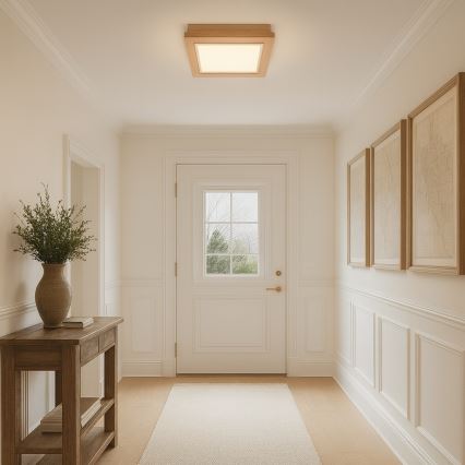 Argon 1871 - TABOR Ceiling light 4xE27/15W/230V 52x52 cm beige