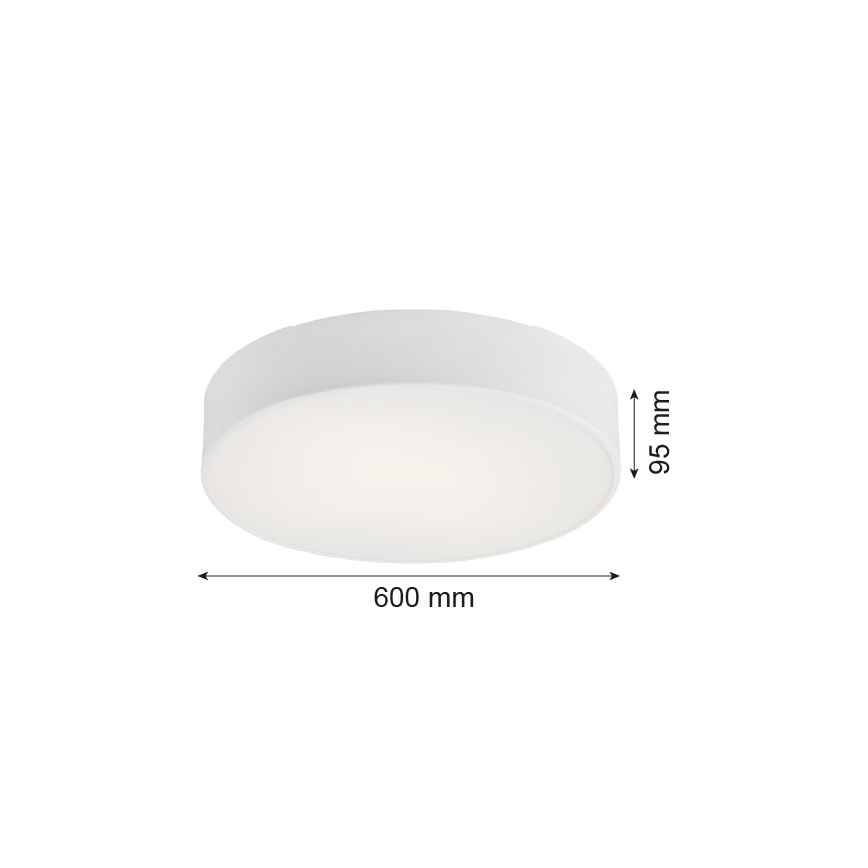 Argon 2082 - Ceiling light DARLING 5xE27/15W/230V d. 60 cm white