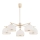 Argon 2088 - Chandelier on a pole MARBELLA 5xE27/15W/230V brass