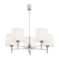 Argon 2110 - Chandelier on a pole BOLZANO 5xE27/15W/230V creamy