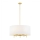 Argon 2132 - Chandelier on a string ABBANO 5xE14/7W/230V brass/white