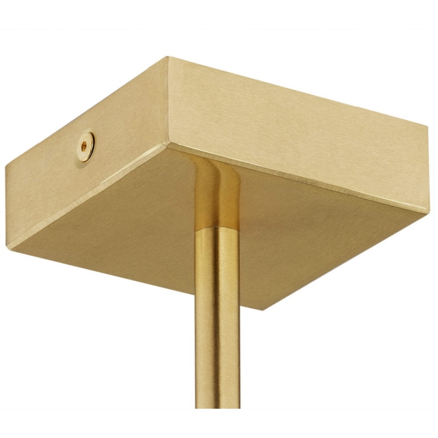 Argon 2132 - Chandelier on a string ABBANO 5xE14/7W/230V brass/white