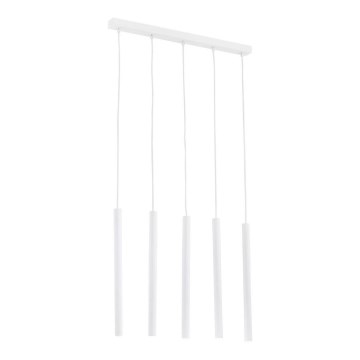 Argon 2136 - Chandelier on a string ETNA 5xG9/6W/230V white