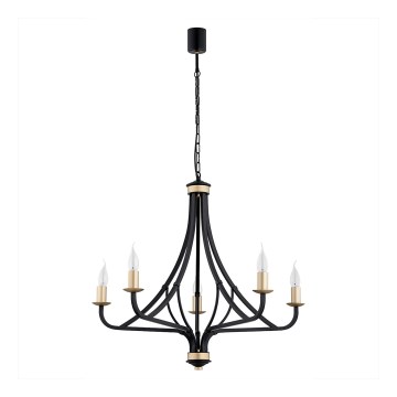 Argon 2171 - Chandelier on a chain LORENZO 5xE14/7W/230V