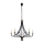Argon 2171 - Chandelier on a chain LORENZO 5xE14/7W/230V