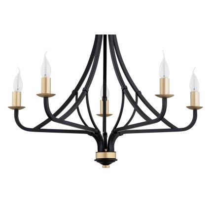 Argon 2171 - Chandelier on a chain LORENZO 5xE14/7W/230V