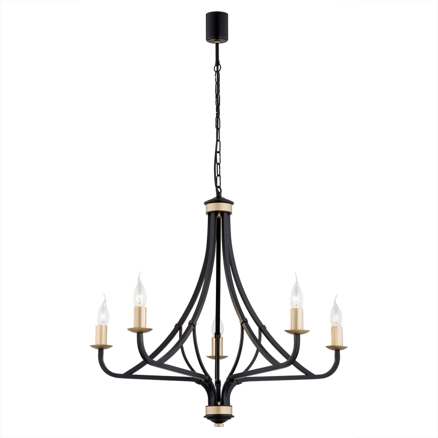 Argon 2171 - Chandelier on a chain LORENZO 5xE14/7W/230V