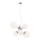 Argon 2531 - Chandelier on a string SATELITE 6xE27/15W/230V shiny chrome