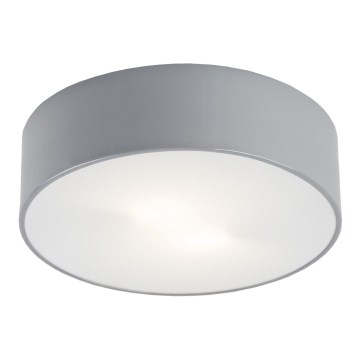 Argon 3080 - Ceiling light DARLING 2xE27/15W/230V d. 25 cm grey