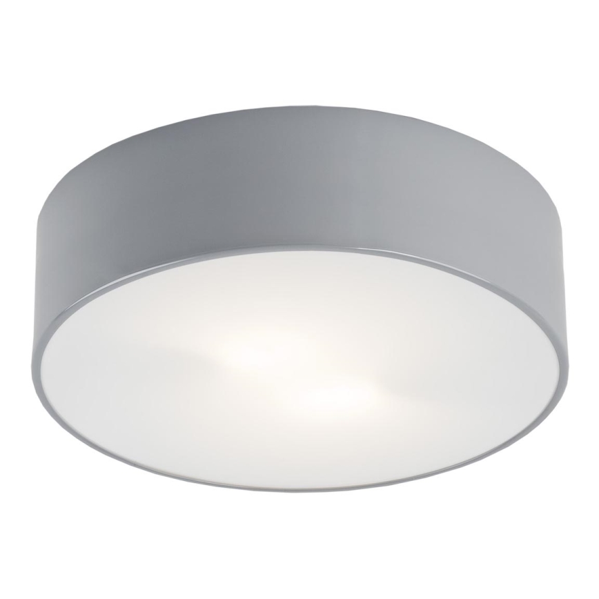 Argon 3080 - Ceiling light DARLING 2xE27/15W/230V d. 25 cm grey
