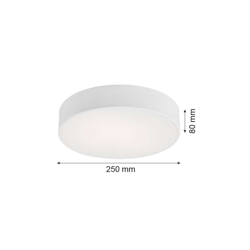 Argon 3082 - Ceiling light DARLING 2xE27/15W/230V d. 25 cm white
