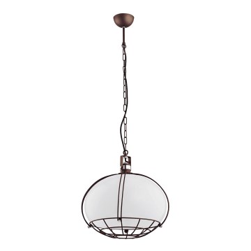 Argon 3163 - Chandelier on a chain MONDEGO 1xE27/15W/230V copper