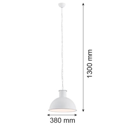 Argon 3193 - Chandelier EUFRAT 1xE27/60W/230V