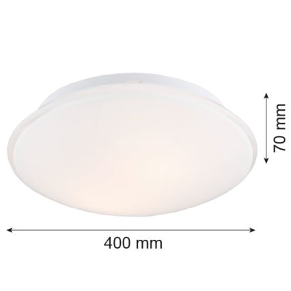 Argon 3224 - Ceiling light GIN 3xE27/15W/230V white