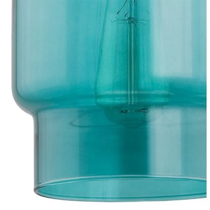 Argon 3271 - Chandelier on a string NEWA 1xE27/15W/230V turquoise